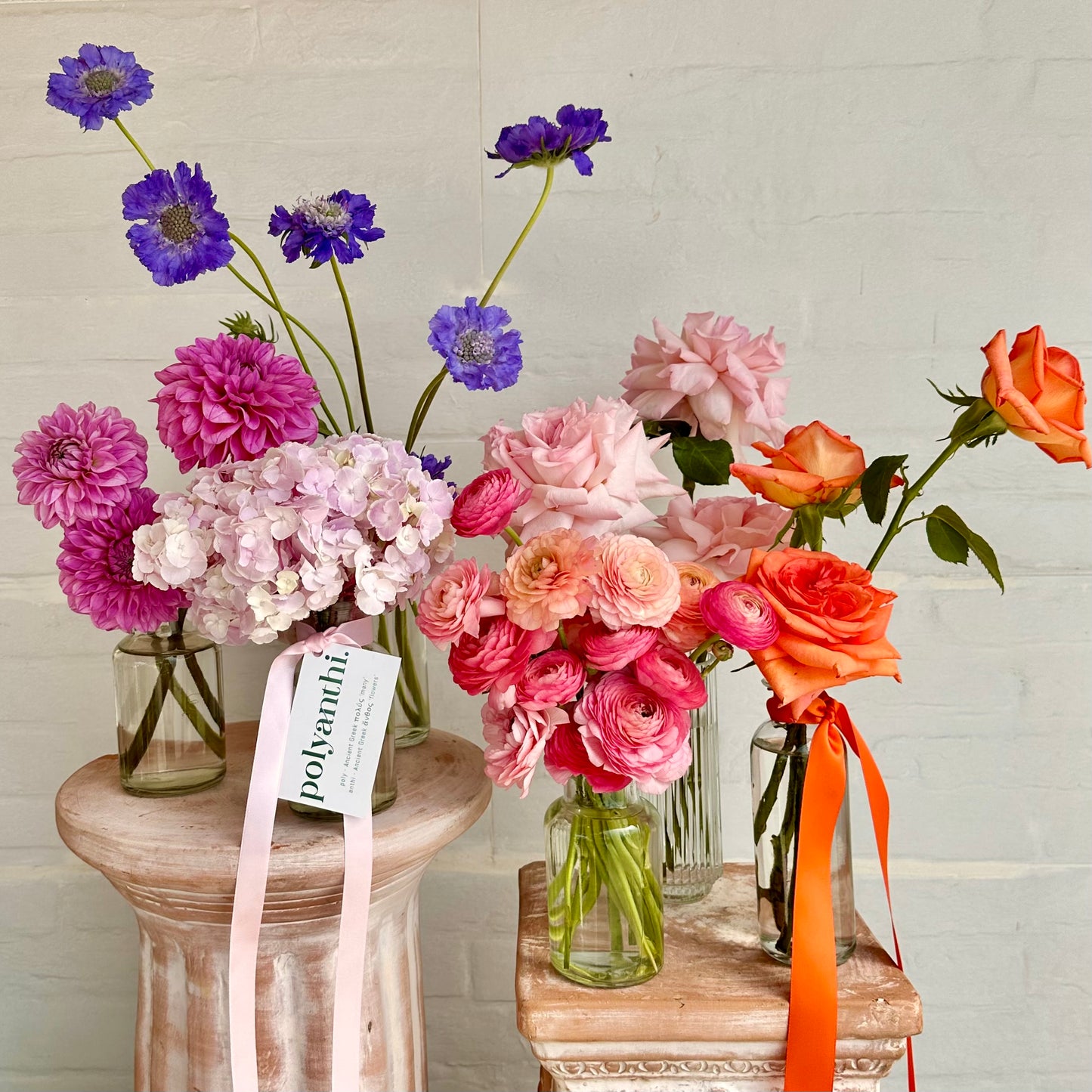 Seasonal Bud Vases