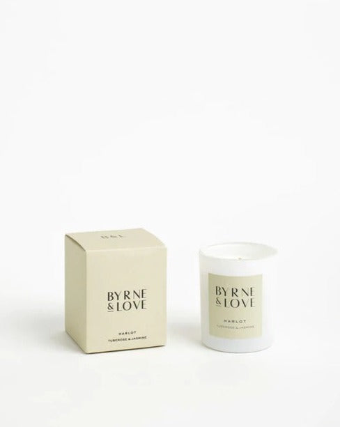 Byrne & Love - Harlot Candle, Tuberose and Jasmine 100g