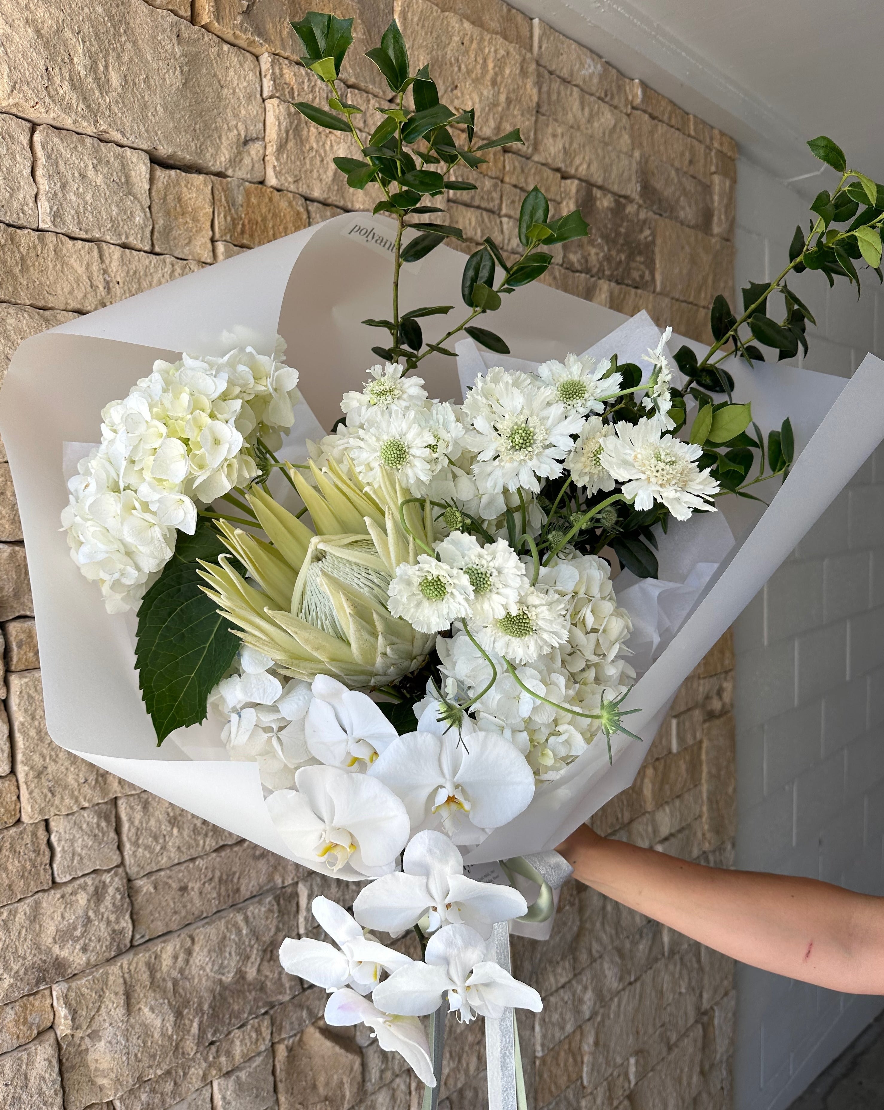 White Mother's Day Flower Delivery Vaucluse, Rose Bay, Watson Bay