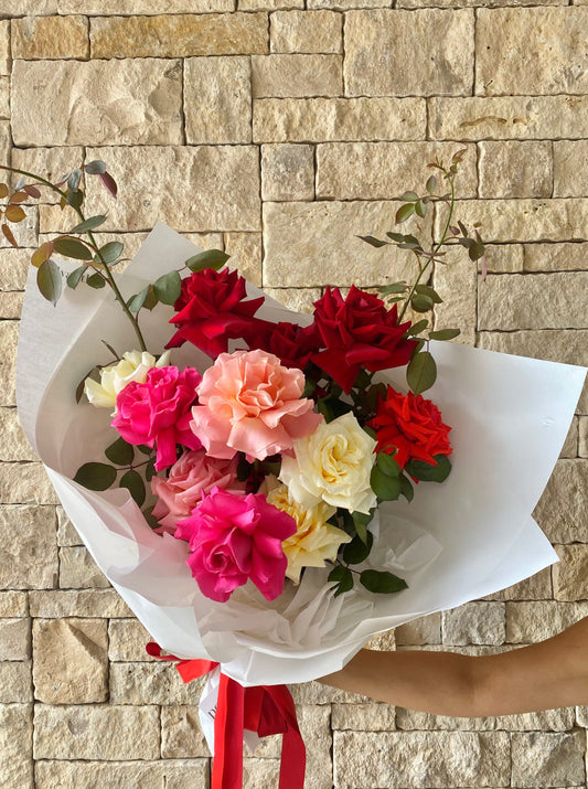 Valentine's Day Roses - Bright Mix