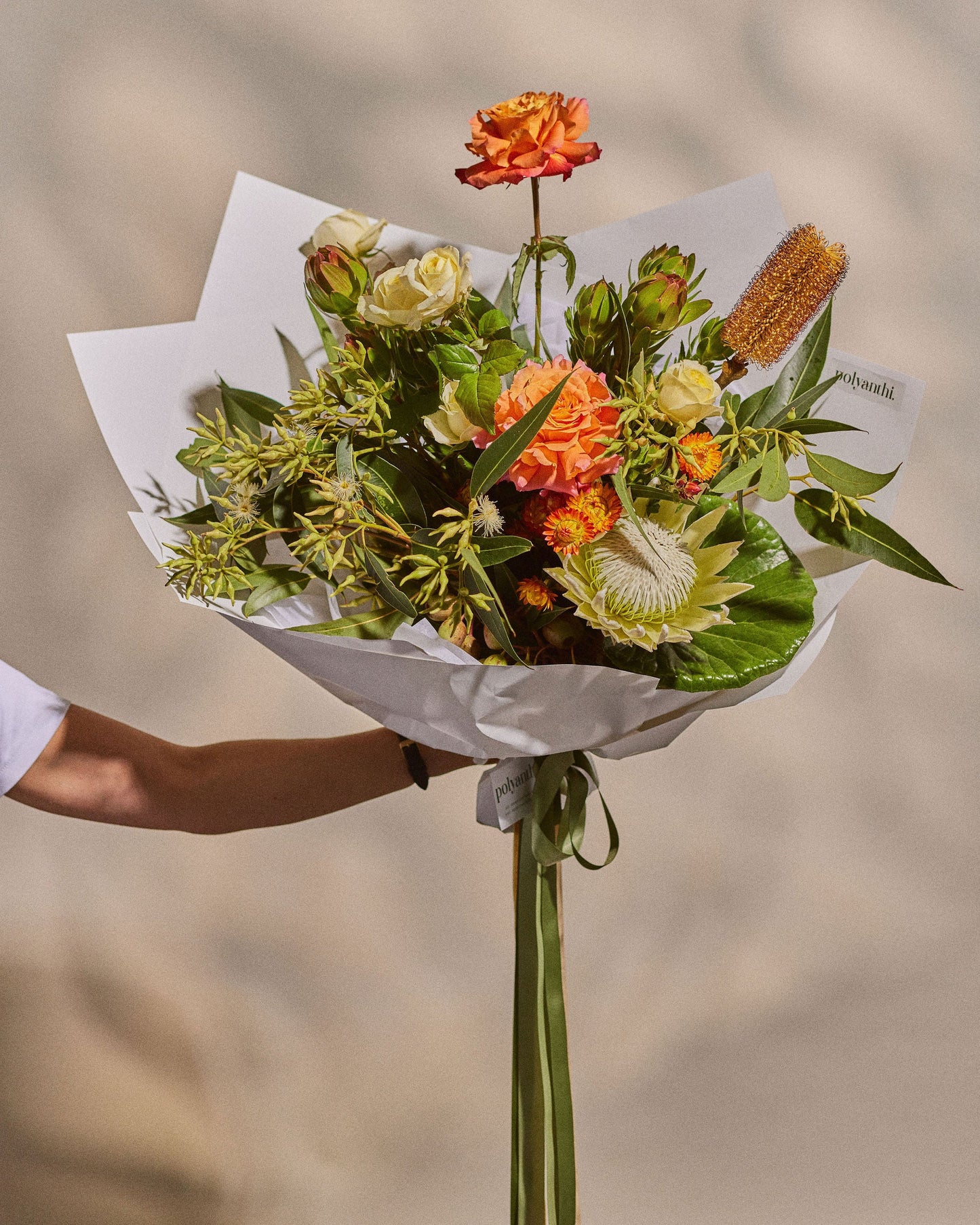 Valentine's Day Roses & Native Wildflowers