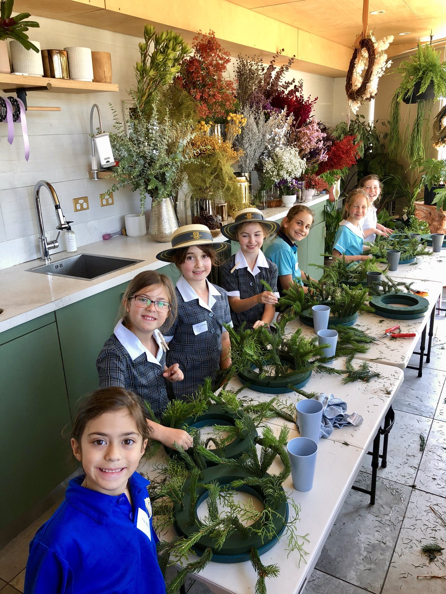 SOLD OUT Kids Christmas Wreath Workshop 2023