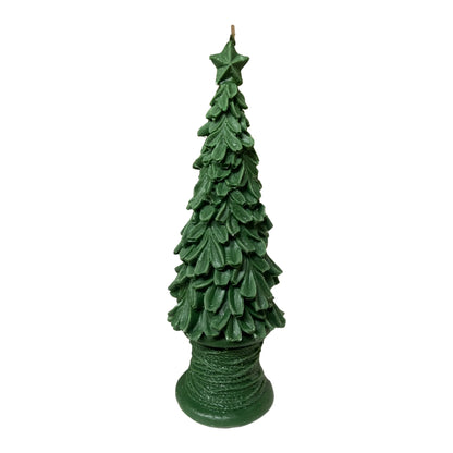 Star Christmas Tree Candle (Green)