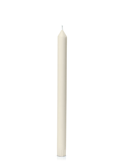 Ivory Coloured Dinner Candle 30cm