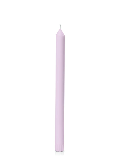 Lilac Coloured Dinner Candle 30cm
